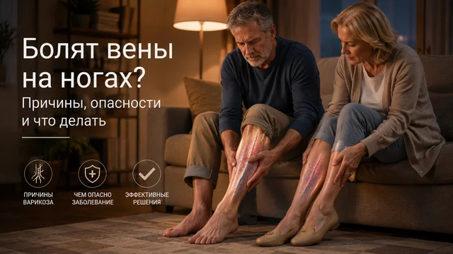 Болят вены на ногах: причины, симптомы и признаки при варикозе