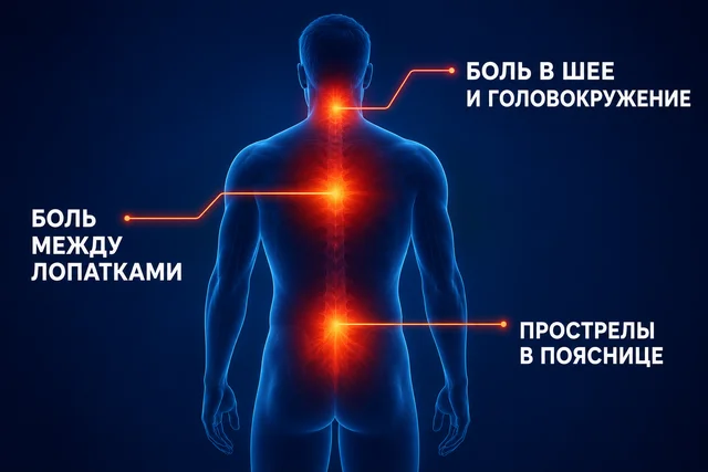 Остеохондроз позвоночника: симптомы и причины болезни