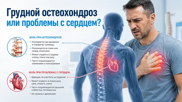 Остеохондроз грудного отдела позвоночника