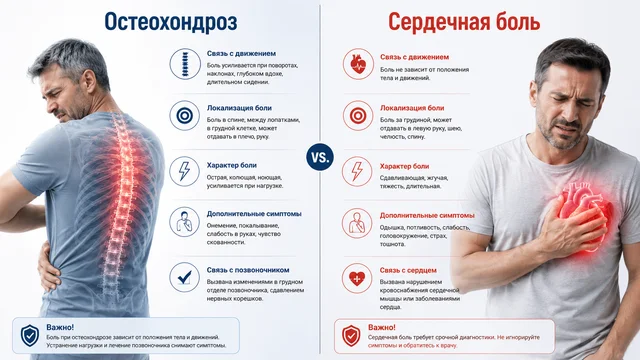 Остеохондроз грудного отдела позвоночника