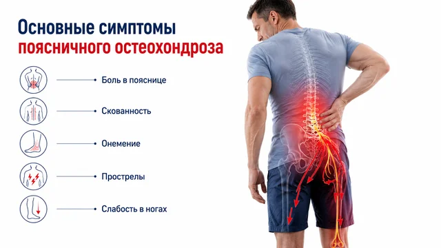 Остеохондроз поясничного отдела позвоночника