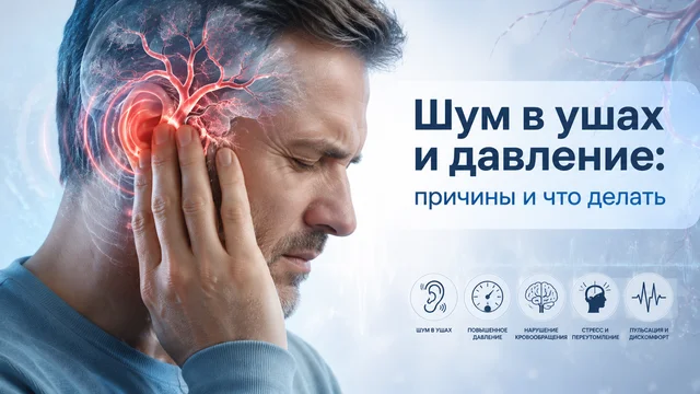 Шум в ушах: причины и симптомы