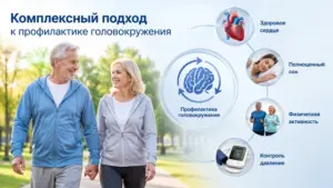 Причины головокружения и вертиго