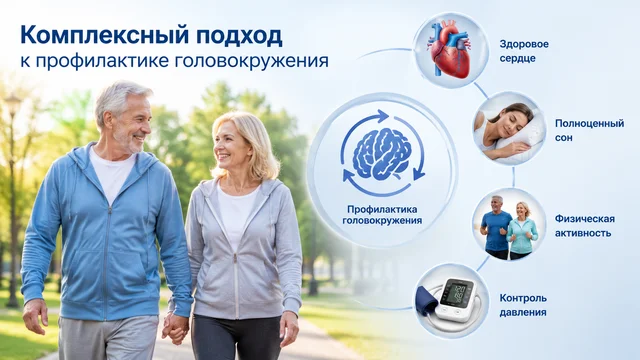 Причины головокружения и вертиго