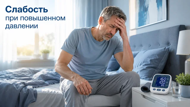 Слабость и давление