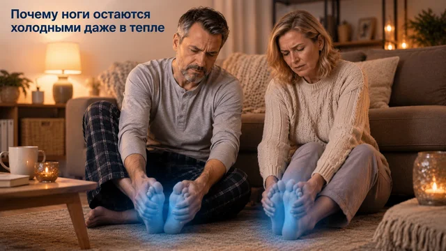 Холодные ноги: причины