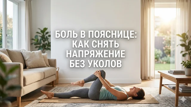 Боль в пояснице: причины, симптомы и лечение