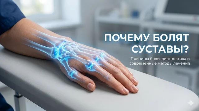 Болят суставы рук: причины, симптомы и диагностика