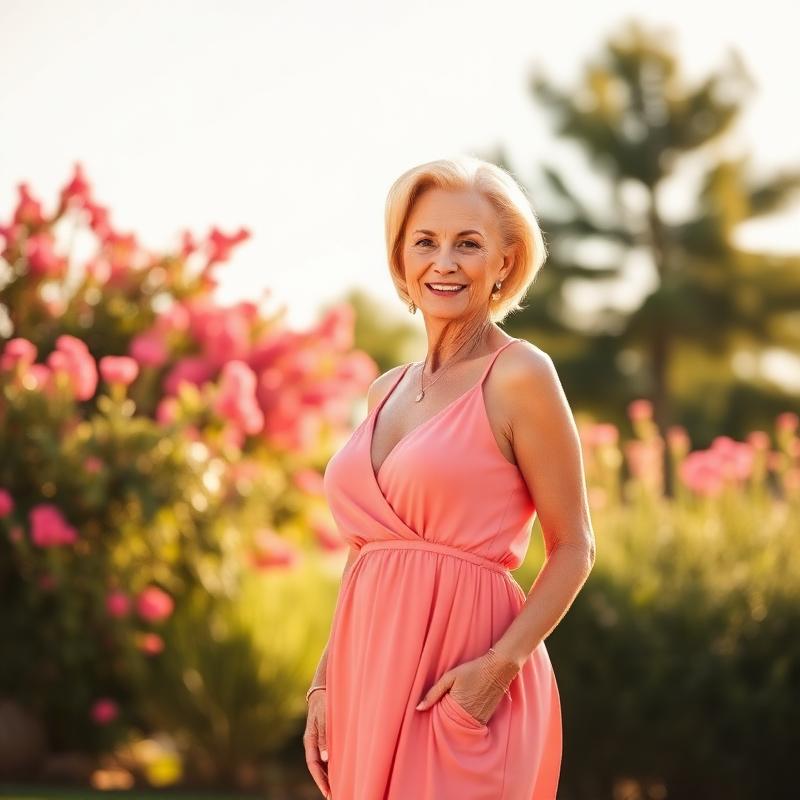 Уверенная женщина